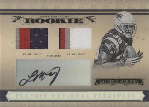 2006 Playoff National Treasures Laurence Maroney #108