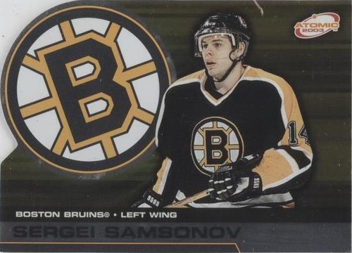 2002-03 Pacific Atomic - Sergei Samsonov #7