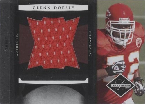 2008 Leaf Limited Glenn Dorsey #18