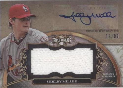 2013 Topps Triple Threads - Shelby Miller #UAJR-SM4