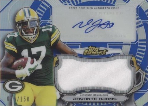 2015 Topps Finest Davante Adams #AJRR-DA
