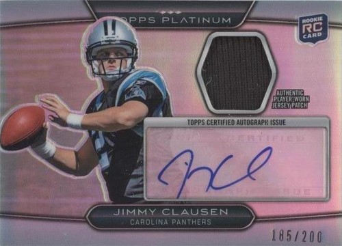 2010 Topps Platinum Jimmy Clausen #ARP-JC