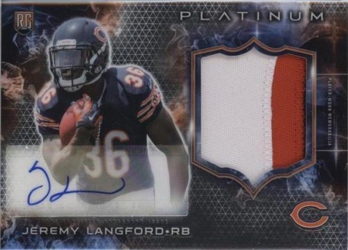 2015 Topps Platinum Jeremy Langford #ARP-JL