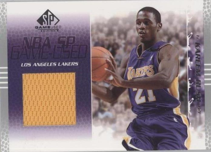 Juego SP 2003-04 usado - Kareem Rush #42
