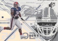 2002 SPx Travis Henry #3