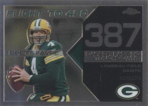 2008 Topps Chrome Brett Favre #BFC-387