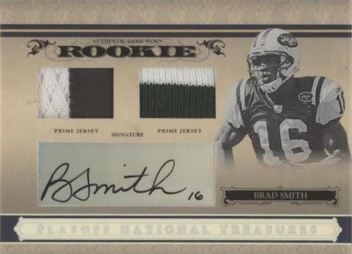2006 Playoff National Treasures Brad Smith #139