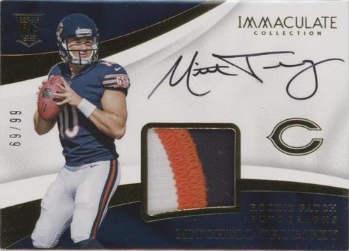 2017 Panini Immaculate Collection Mitchell Trubisky #101