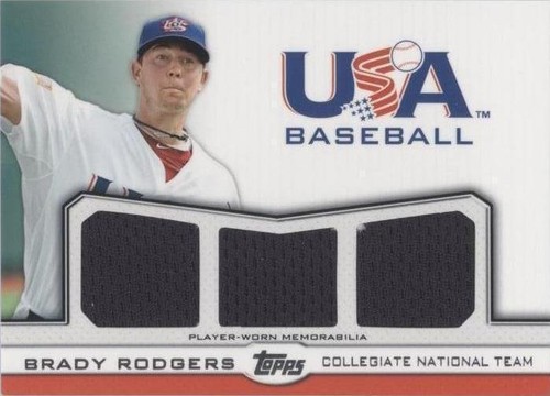 2011 Topps USA Baseball Team - Brady Rodgers #TR-BR