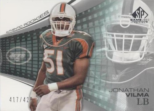 2004 SP Game Used Edition Jonathan Vilma #116