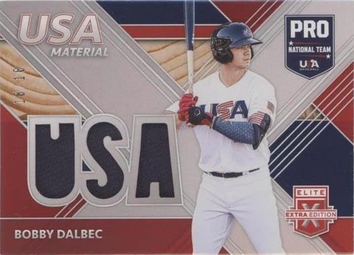 2020 Panini Elite Extra Edition - Bobby Dalbec #USAM-BD