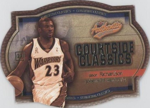2002-03 Fleer Authentix - Jason Richardson #13 CC