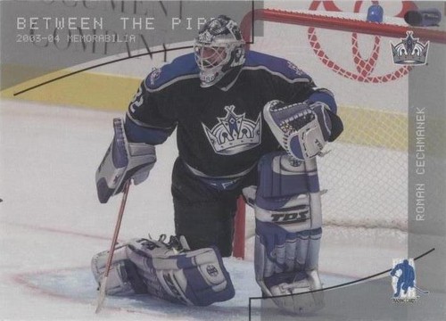 2003-04 In the Game Be A Player Memorabilia - Roman Cechmanek #158