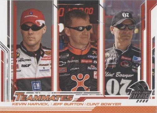 2006 Press Pass Stealth - Clint Bowyer Jeff Burton Kevin Harvick #50