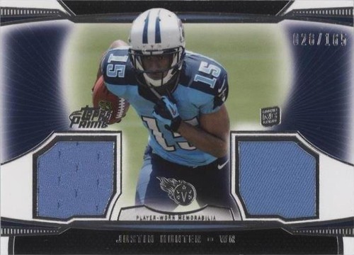 2013 Topps Prime Justin Hunter #DR-JH