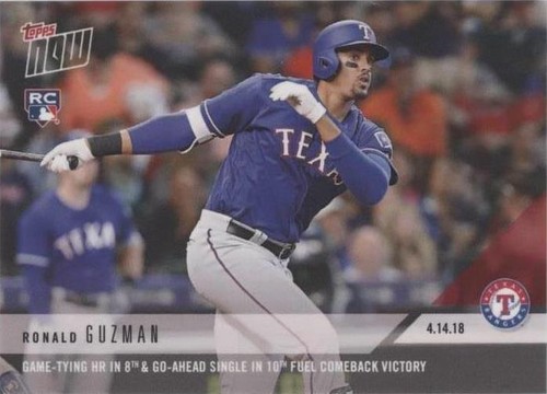 2018 Topps Now - Ronald Guzman #78