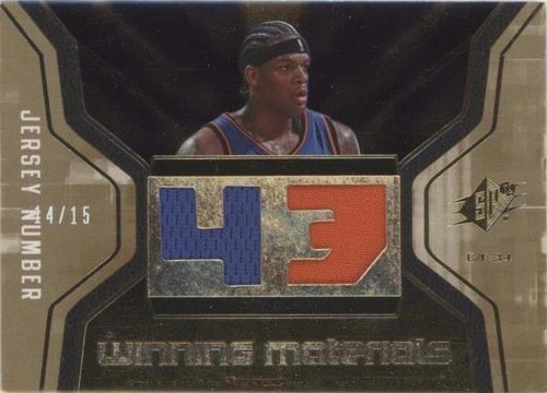 2007-08 SPx - Eddy Curry #WMJ-EC