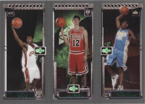 RC LeBRON・WADE・ANTHONY / NBA 2003-04 Fleer Draft Day Trio RC LeBron James Dwyane Wade