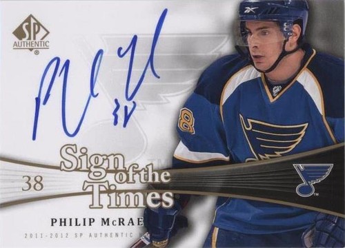 2011-12 SP Authentic - Philip Mcrae #SOT-MC