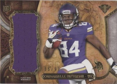 2013 Topps Triple Threads Cordarrelle Patterson #TTRJR-CP