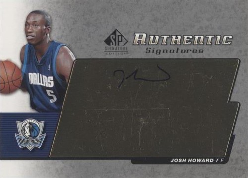 2004-05 SP Signature Edition - Josh Howard #AS-JH