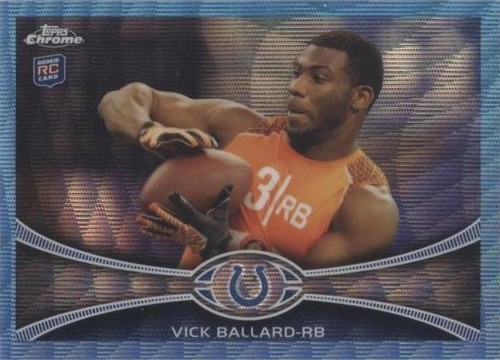 2012 Topps Chrome Vick Ballard #BW-169