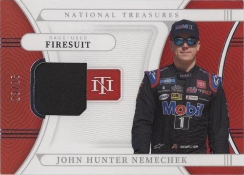 2022 Panini National Treasures - John Hunter Nemechek #RUF-JHN