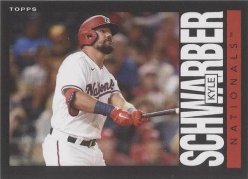 2021 Topps Throwback Thursday #TBT - Kyle Schwarber #87