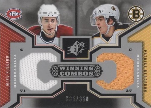 2005-06 SPx - Mike Ribeiro Patrice Bergeron #WC-MP