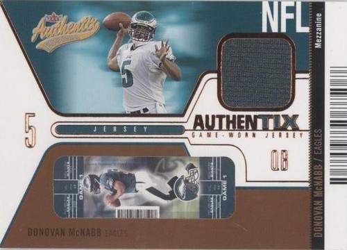 2004 Fleer Authentix Donovan McNabb #JA-DM