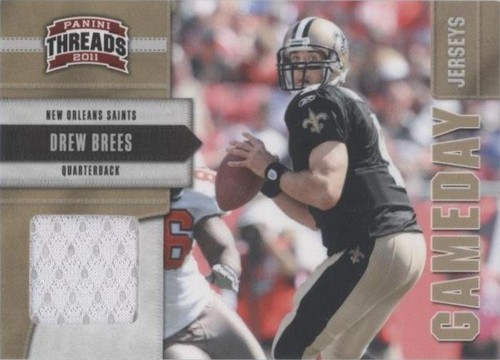 2011 Panini Threads Drew Brees #9