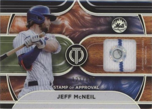 2022 Topps Tribute - Jeff McNeil #SOA-JM