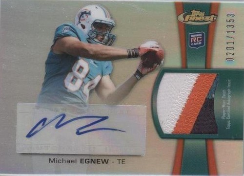 2012 Topps Finest Michael Egnew #RAP-ME