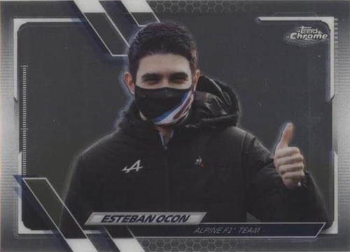 2021 Topps Chrome Formula 1 - Esteban Ocon #45
