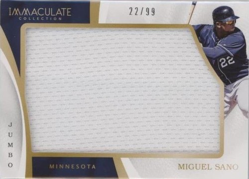 2017 Panini Immaculate Collection - Miguel Sanó #IJ-MS