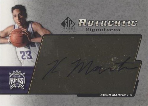 2004-05 SP Signature Edition - Kevin Martin #AS-KM