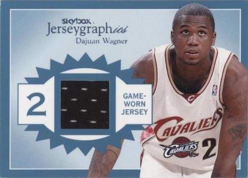2003-04 Skybox Autographics - Dajuan Wagner #J-DW