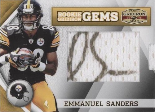 2010 Panini Gridiron Gear Emmanuel Sanders #273