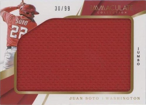 2018 Panini Immaculate Collection - Juan Soto #IJ-JS