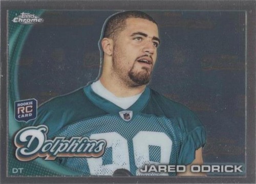 2010 Topps Chrome Jared Odrick #C188