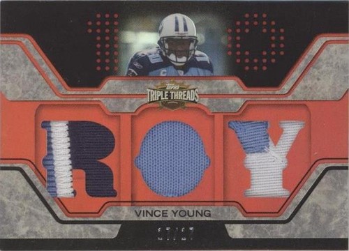2008 Topps Triple Threads Vince Young #TTR-87