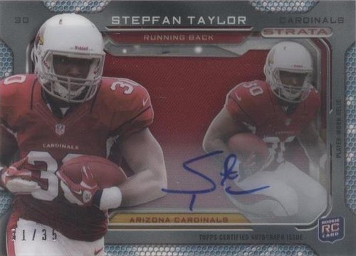2013 Topps Strata Stepfan Taylor #SSR-ST