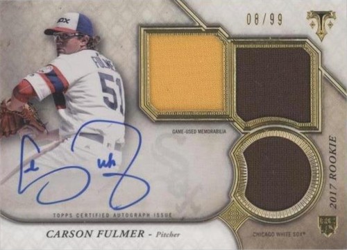 2017 Topps Triple Threads - Carson Fulmer #RPA-CF