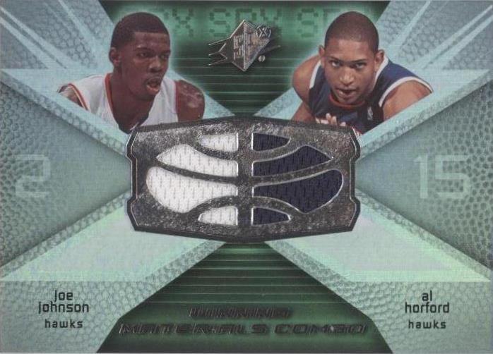 2008-09 SPx - Al Horford/Joe Johnson #WMC-JH