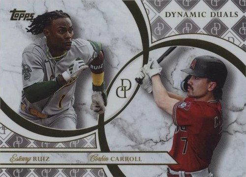 2024 Topps Dynamic Duals - Corbin Carroll Esteury Ruiz #47