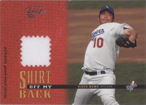2004 Leaf - Hideo Nomo #SOMB-4