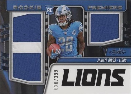 2023 Panini Absolute Jahmyr Gibbs #RPM-JG