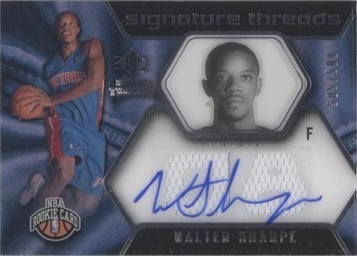 2008-09 SP Rookie Threads - Walter Sharpe #89