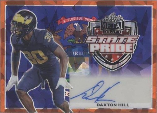 2022 Leaf Metal Draft Daxton Hill #SP-DH1