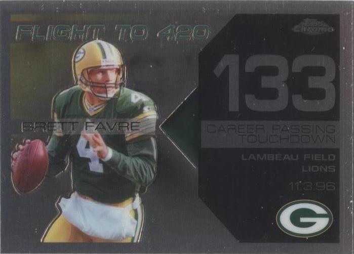 2007 Topps Chrome Brett Favre #BFC-BF133